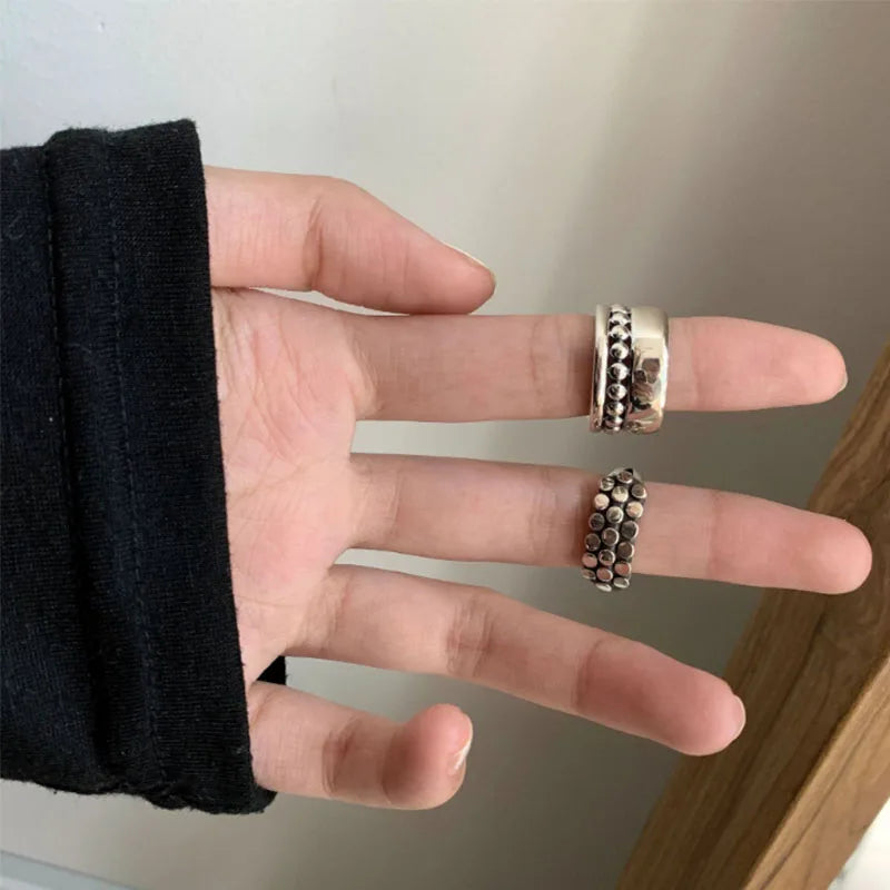 ORNA Resizable 925 Sterling Silver ‘Eloquent Collection’ Rings
