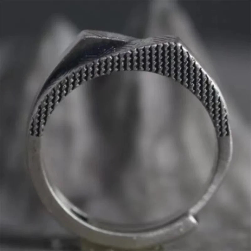 ORNA Resizable 925 Sterling Silver Mountain Ring