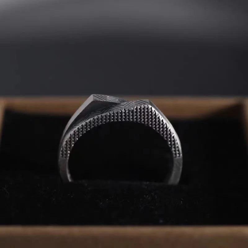ORNA Resizable 925 Sterling Silver Mountain Ring