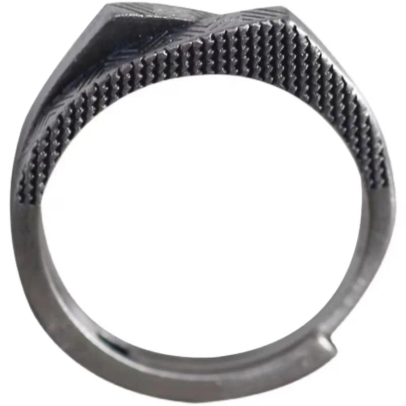 ORNA Resizable 925 Sterling Silver Mountain Ring