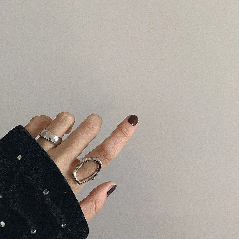 ORNA Resizable 925 Sterling Silver ‘Eloquent Collection’ Rings