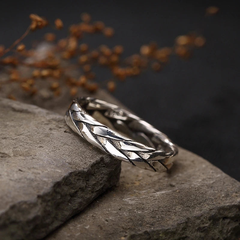 ORNA 925 Sterling Sliver Hand-woven Ring