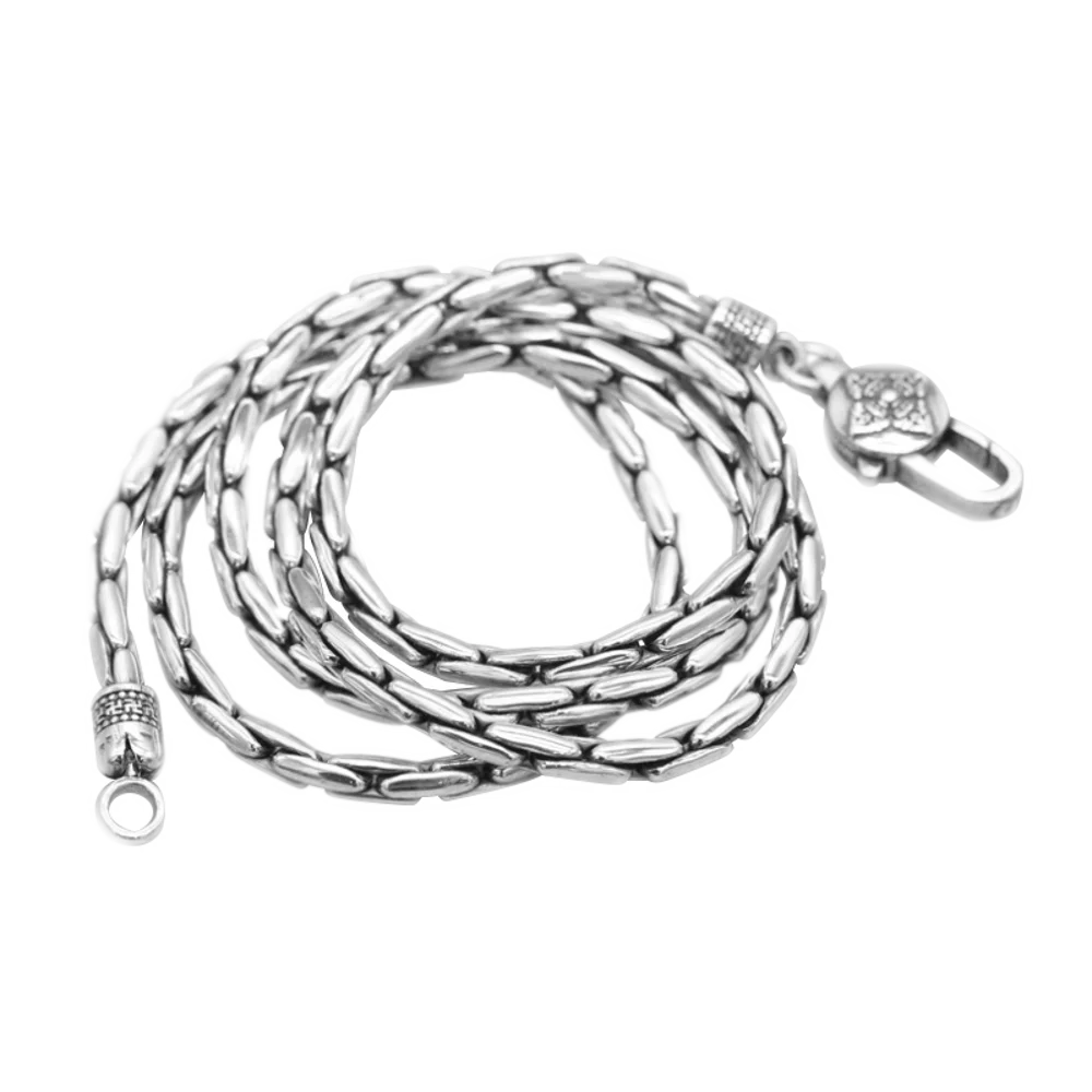 ORNA 925 Sterling Silver Rope Chain Bracelet