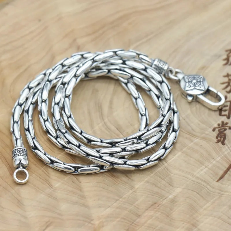 ORNA 925 Sterling Silver Rope Chain Bracelet