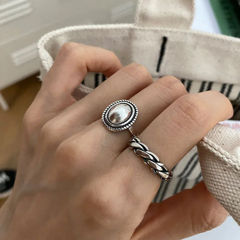 ORNA Resizable 925 Sterling Silver Rings